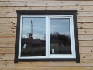 Как крепить деревянные окна
